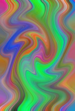 Esrarengiz neon parıldayan fantezi soyut arka plan. 