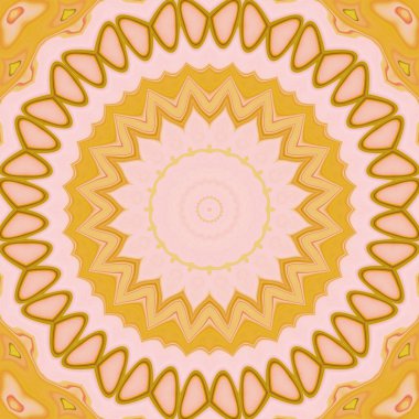 Esrarengiz neon soyut arka plan. Fantezi fraktal kavramı