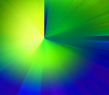 Esrarengiz neon parlayan geometrik soyut arkaplan. Fantezi fraktal kavramı