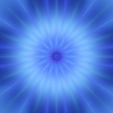 Esrarengiz neon parlayan geometrik soyut arkaplan. Fantezi fraktal kavramı