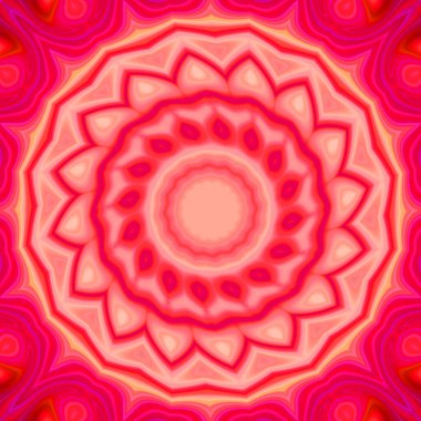 Renkli soyut arka plan. Fantezi neon fraktal kavramı