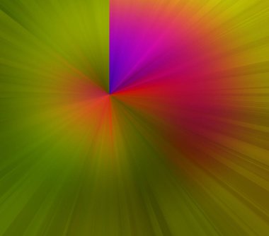 Esrarengiz neon parlayan geometrik soyut arkaplan. Fantezi fraktal kavramı