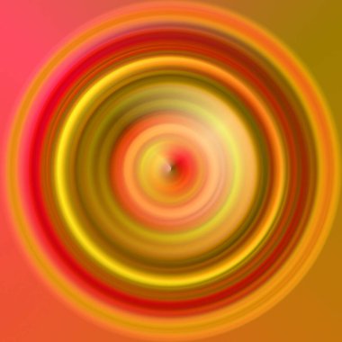 Esrarengiz neon parlayan geometrik soyut arkaplan. Fantezi fraktal kavramı