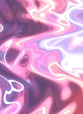 Ezoterik sihirli neon parlayan geometrik mandala fantezi fraktal. Soyut arkaplan.