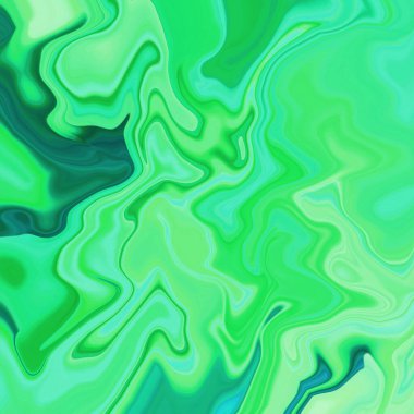 Esrarengiz neon parlayan geometrik soyut arkaplan. Fantezi fraktal kavramı