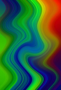 Esrarengiz neon soyut arka plan. Fantezi fraktal kavramı