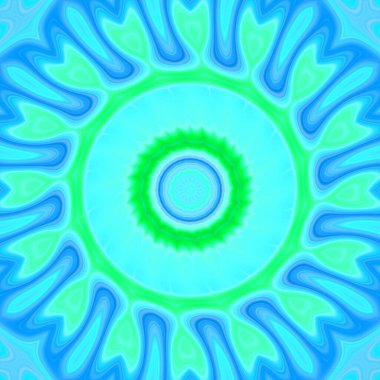 Esrarengiz neon soyut arka plan. Fantezi fraktal kavramı