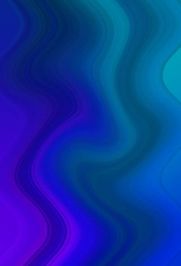 Esrarengiz neon parlayan geometrik soyut arkaplan. Fantezi fraktal kavramı