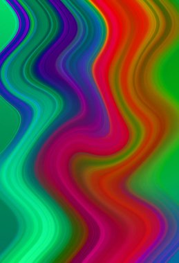 Esrarengiz neon soyut arka plan. Fantezi fraktal kavramı