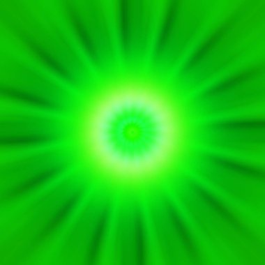 Esrarengiz neon parlayan geometrik soyut arkaplan. Fantezi fraktal kavramı