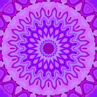 Esrarengiz sihirli neon parlayan geometrik mandala fantezi fraktal. Soyut arkaplan.