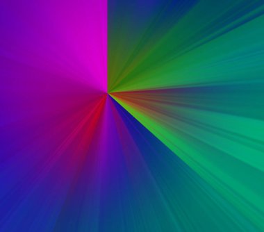 Esrarengiz neon parlayan geometrik soyut arkaplan. Fantezi fraktal kavramı