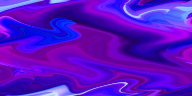 Esrarengiz neon parlayan geometrik soyut arkaplan. Fantezi fraktal kavramı