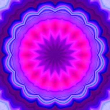 Esrarengiz neon soyut arka plan. Fantezi fraktal kavramı