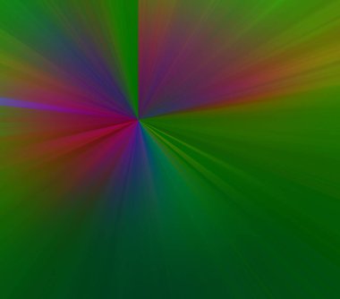 Esrarengiz neon parlayan geometrik soyut arkaplan. Fantezi fraktal kavramı