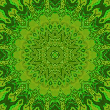 Esrarengiz neon soyut arka plan. Fantezi fraktal kavramı