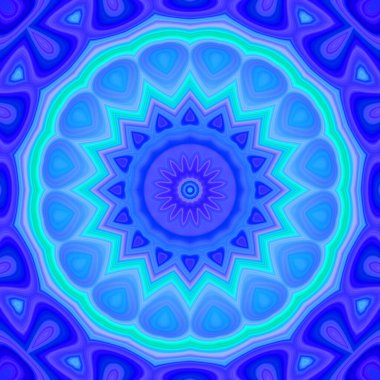 Esrarengiz neon soyut arka plan. Fantezi fraktal kavramı