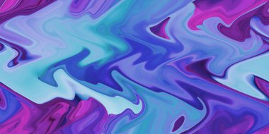 Esrarengiz neon parlayan geometrik soyut arkaplan. Fantezi fraktal kavramı