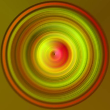 Esrarengiz neon parlayan geometrik soyut arkaplan. Fantezi fraktal kavramı