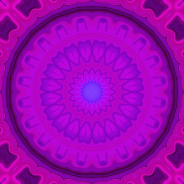 Esrarengiz neon parıldayan fantezi soyut arka plan. 