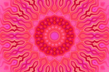 Renkli soyut arka plan. Fantezi neon fraktal kavramı