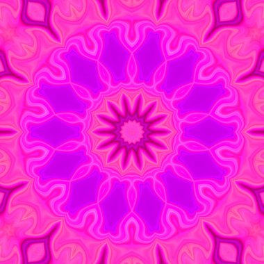 Renkli soyut arka plan. Fantezi neon fraktal kavramı