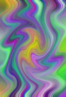 Esrarengiz neon parıldayan fantezi soyut arka plan. 