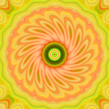 Soyut neon parıldayan fantezi arka planı. 