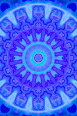 Renkli soyut arka plan. Fantezi mandala konsepti