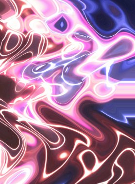 Esrarengiz neon parıldayan fantezi soyut arka plan. 