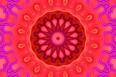 Soyut neon parıldayan fantezi arka planı. 