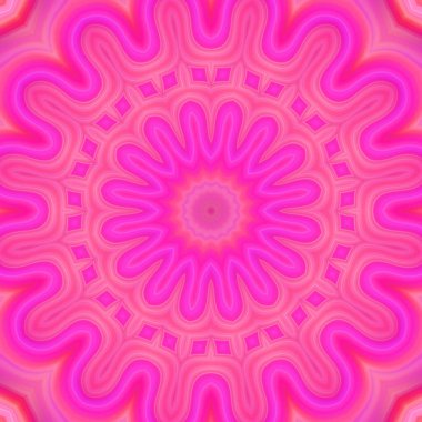 Soyut neon parıldayan fantezi arka planı. 