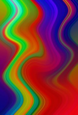 Soyut neon parıldayan fantezi arka planı. 