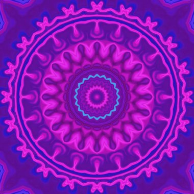 Soyut neon parıldayan fantezi arka planı. 