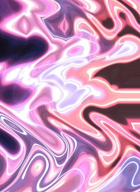 Ezoterik sihirli neon parlayan geometrik mandala fantezi fraktal. Soyut arkaplan.