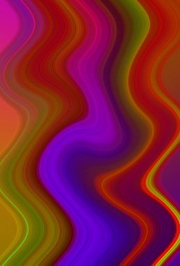 Soyut neon parıldayan fantezi arka planı. 