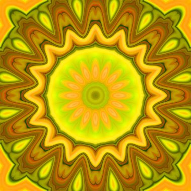 Soyut neon parıldayan fantezi arka planı. 