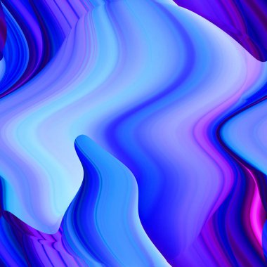 Esrarengiz neon soyut arka plan. Fantezi fraktal kavramı