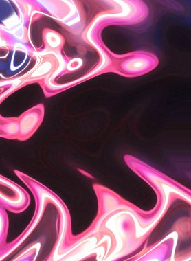 Ezoterik sihirli neon parlayan geometrik mandala fantezi fraktal. Soyut arkaplan.