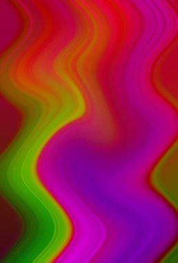 Esrarengiz neon soyut arka plan. Fantezi fraktal kavramı