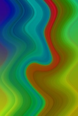 Esrarengiz neon soyut arka plan. Fantezi fraktal kavramı