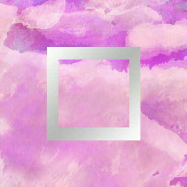 Soyut suluboya tasarımı, boyalı dokuya yakın çekim. Asgari arkaplan.