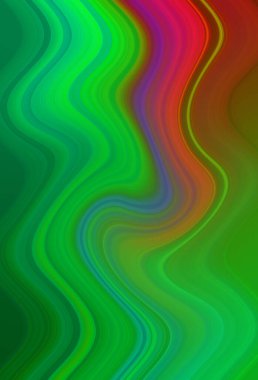 Esrarengiz neon soyut arka plan. Fantezi fraktal kavramı