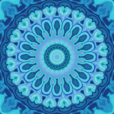 Soyut neon parıldayan fantezi arka planı.  