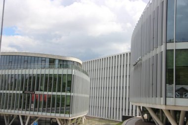 şehir konsepti, şehir manzarası arkaplan görüntüsü  