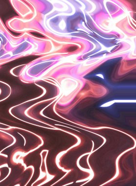 Ezoterik sihirli neon parlayan geometrik mandala fantezi fraktal. Soyut arkaplan.