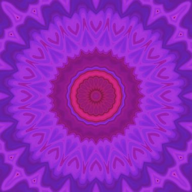 Esrarengiz neon soyut arka plan. Fantezi fraktal kavramı