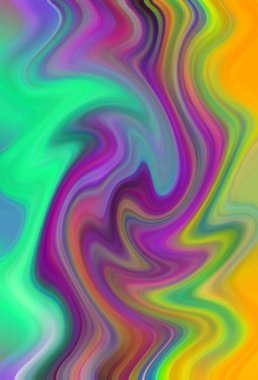 Esrarengiz sihirli neon parlayan geometrik mandala fantezi fraktal. Soyut arkaplan.