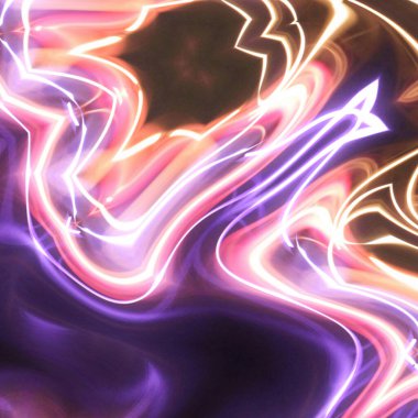 Esrarengiz sihirli neon parlayan geometrik mandala fantezi fraktal. Soyut arkaplan.