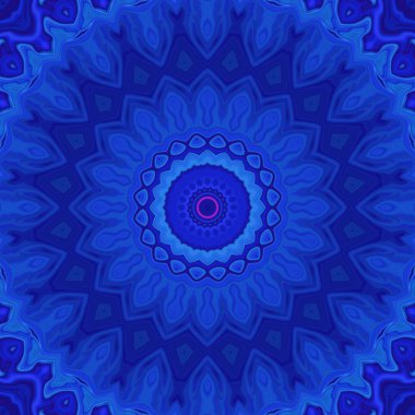 Esrarengiz neon soyut arka plan. Fantezi fraktal kavramı